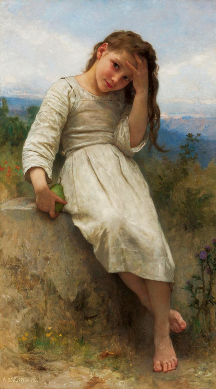  阿道夫·布格罗 Adolphe Bouguereau ——小憩 (1)
